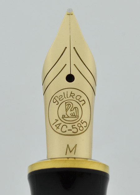 Pelikan 　ペリカン　万年筆 M400 14金 585F Pelikan M400 Special Edition Souverän Blue 14K Fountain Pen